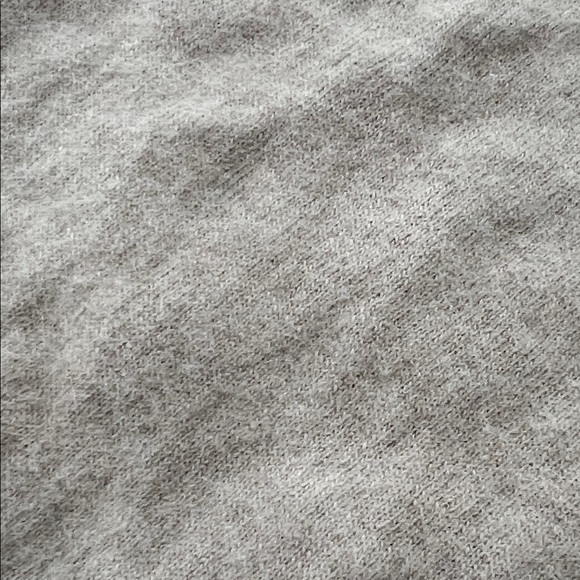 French Connection Light Gray Sequin and Beaded Angora sleeveless sweater - Picture 5 of 8